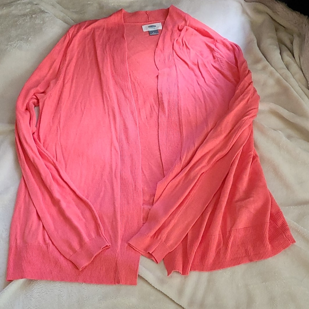 Express Coral Cardigan